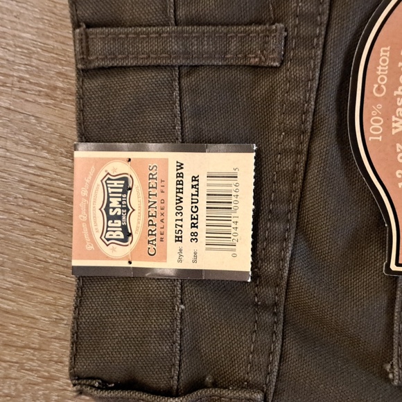 BIG SMITH Carpenter Shorts 38 NEW (G6) - Picture 5 of 6